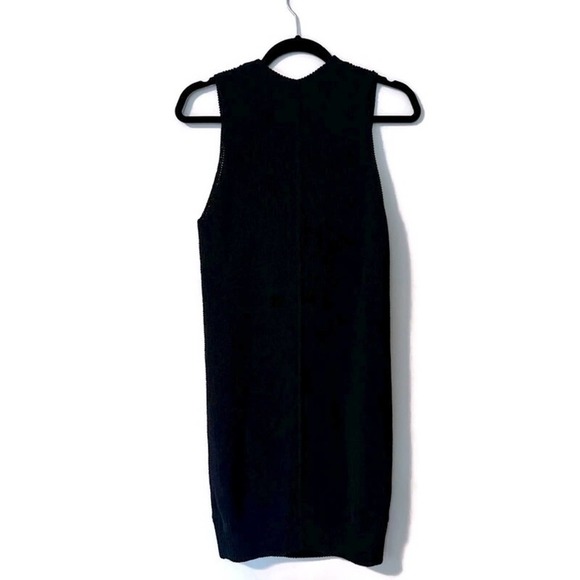 Brochu Walker Sweater Tunic Dress Navy Knit, Size Medium - Picture 2 of 8